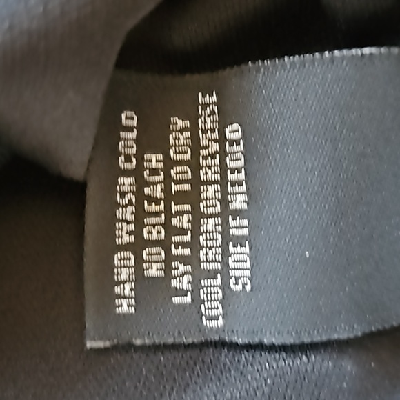 Dressbarn black sleeveless one shoulder stretchy dress-8 - Picture 8 of 9